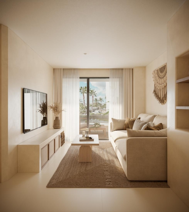 Resa Estates Ibiza for sale te koop Apartment Botafoch living 4.jpg